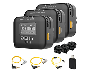 Deity TC-1 Timecode Device (3-Kit)