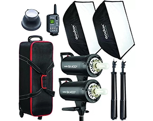 Flash Godox SK400 II – Kit 2 Flash