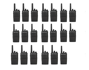 20 Motorola Walkie Talkie XT420 Pack