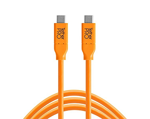 Tether Tools TetherPro USB-C to USB-C 4,6m oranje